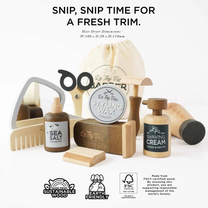 Actual product image Le Toy Van Hairdresser & Barber Kit