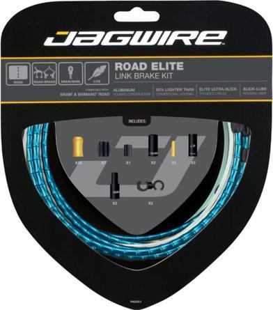 Jagwire RCK701 Road Elite Link Brake Kit, silver (Bremssattel)