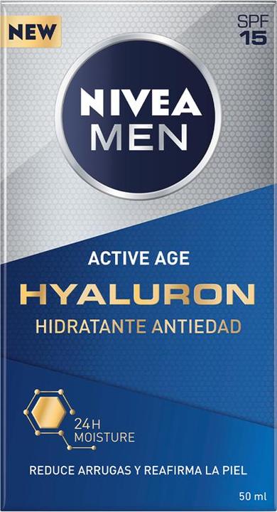 Image du produit NIVEA Men Active Age Hyaluron (50 ml, Crème de jour, SPF 15)