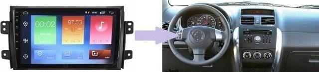 Immagine prodotto No Name RADIO NAVIGAZIONE SUZUKI SX4 FIAT SEDICI 2006-2013 (9")