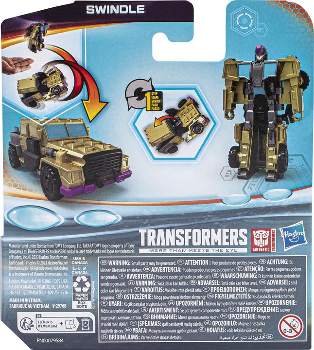 Immagine prodotto Transformers Truffa di EarthSpark 1-Step Flip Changer