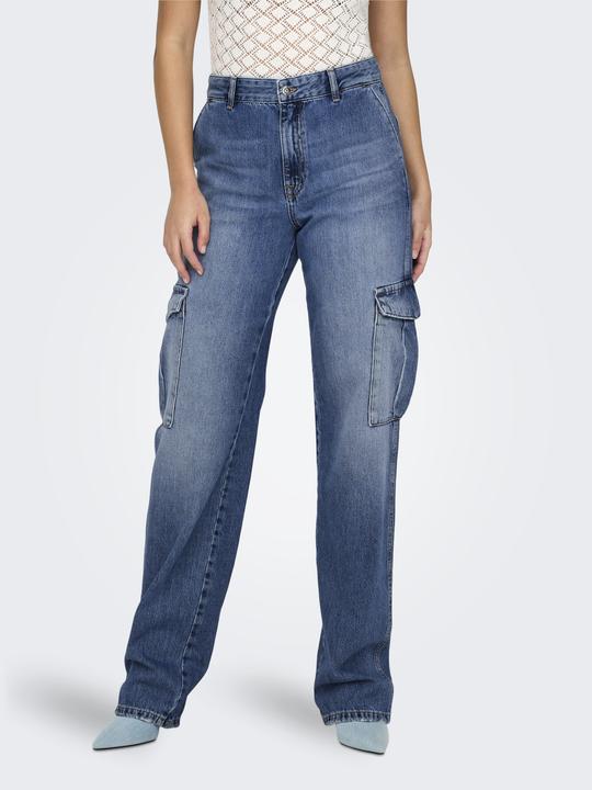 Actual product image Only Straight cut High waist Straight fit jeans (W30/L32)