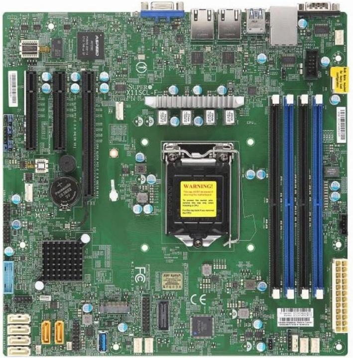 Produktbild Supermicro X11SCL-F (LGA 1151, Intel C242, mATX)