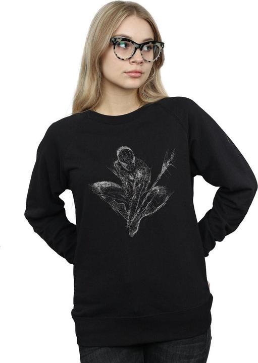 Immagine prodotto Spider-Man Web Crouch Felpa Donna (M)