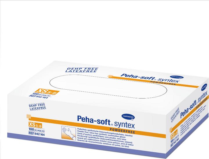 Hartmann Peha-soft syntex examination gloves pfr GrS, 100 pcs HAS (S)