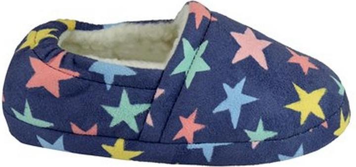 Produktbild Slumberzzz Star Print Fleece gefütterte Hausschuhe (33)