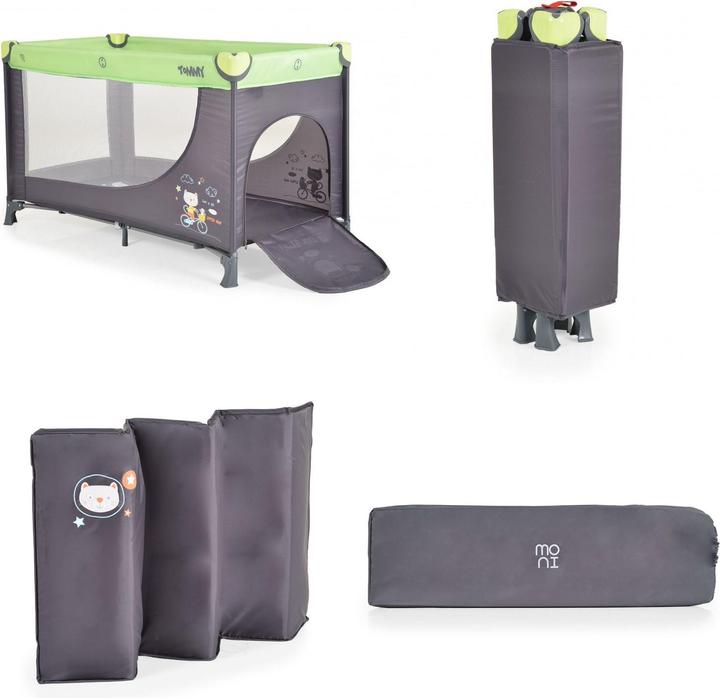 Image du produit Moni lit de voyage Tommy, 2 niveaux