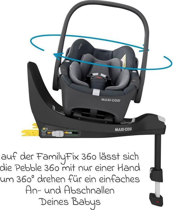 Image du produit Maxi-Cosi Babyschalen Babyschale Pebble 360 i-Size drehbar ab Geburt (Coque auto, Norme ECE R129/i-Size)