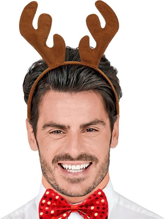 Actual product image Widmann Headband reindeer antlers