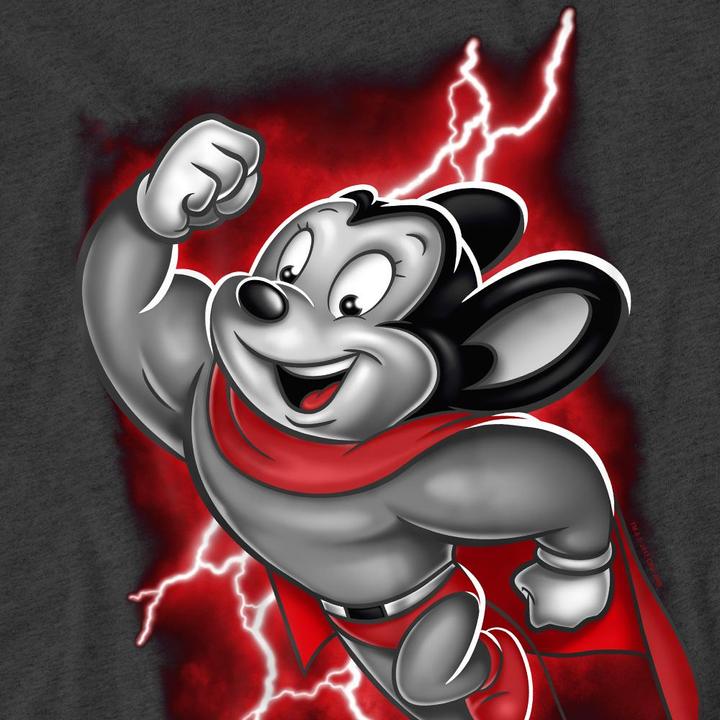 Actual product image Fruit of the Loom Unisex Adult Mighty Storm T-Shirt (S)