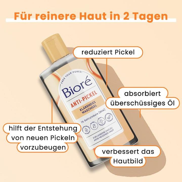 Actual product image Bioré Anti-pimple wash gel (Gel, 200 ml)