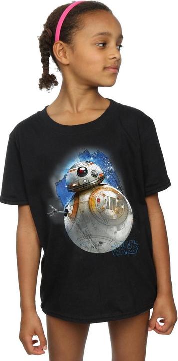 Actual product image Star Wars Girls BB-8 Brushed T-Shirt (140, 146)
