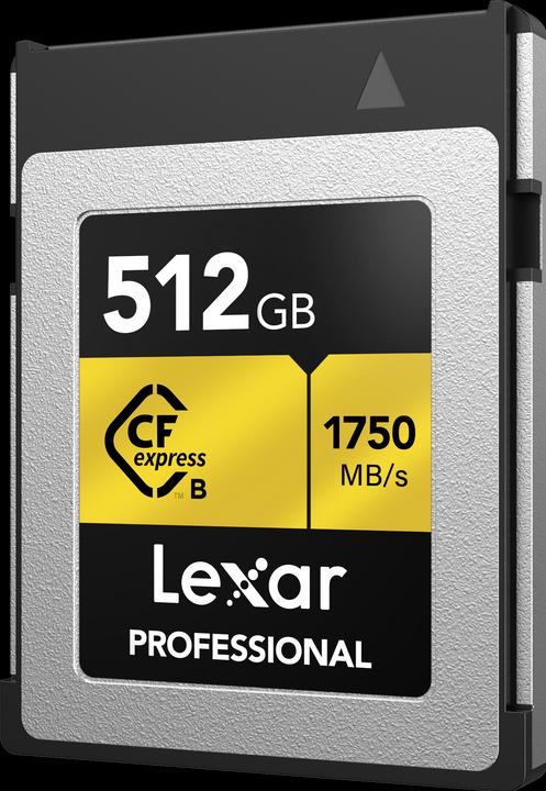 Actual product image Lexar Gold Series (512 GB, CFexpress type B)