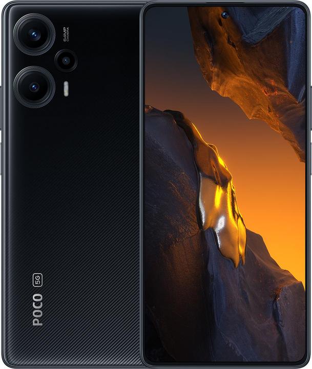 Xiaomi Poco F5 (256 GB, Black, 6.67", Dual SIM, 64 Mpx, 5G)
