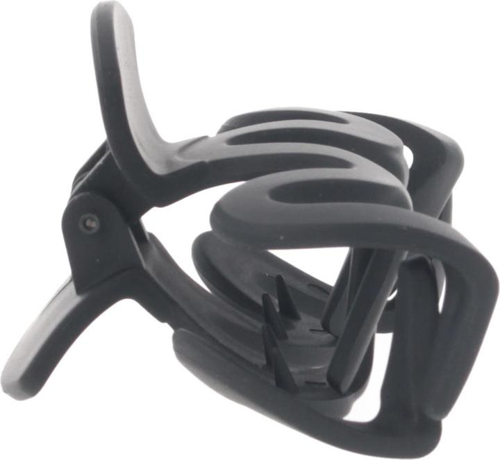 Actual product image Solida Hair clip black matt wavy