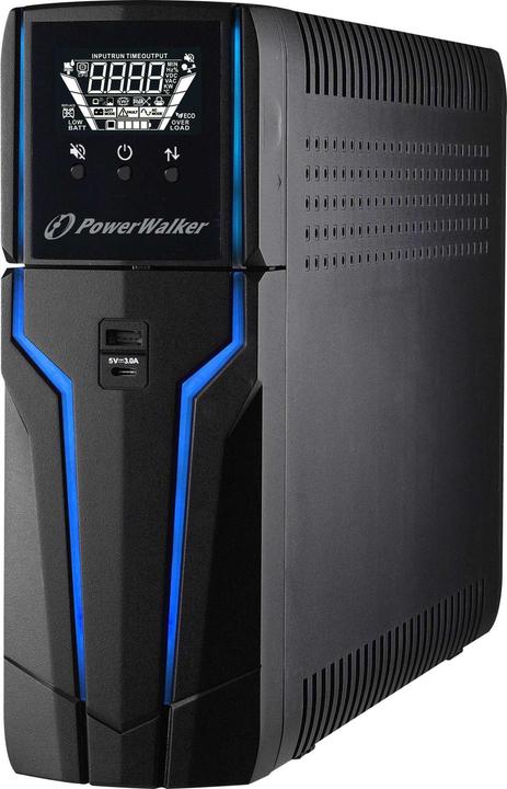 Immagine prodotto Powerwalker UPS Bluewalker VI 1000 GXB IEC UK 600W Line-Int (1000 VA, 600 W, Interattivo linea UPS)