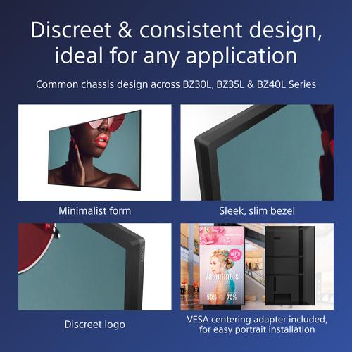 Actual product image Sony FW-65BZ40L (3840 x 2160 Pixels, 65")