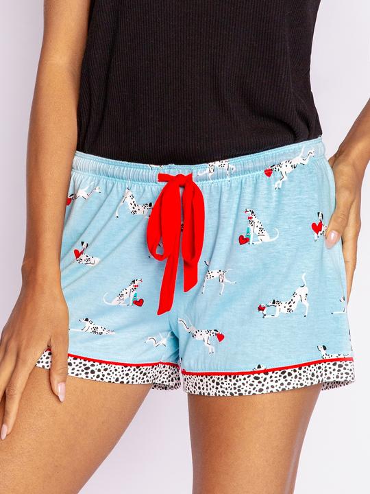 Actual product image Pj Salvage Pajama shorts PUPPY LOVE (S)