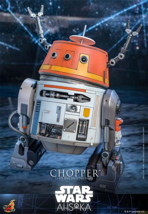 Actual product image Hot Toys Star Wars: Ahsoka Action Figure 1/6 Chopper 18 cm