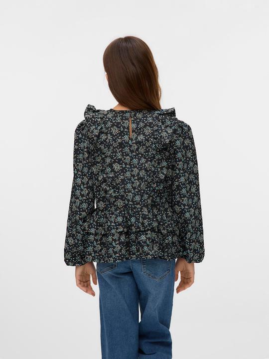 Produktbild Vero Moda Normal geschnitten Rundhals Junior Elastische Bündchen Top Top (140)