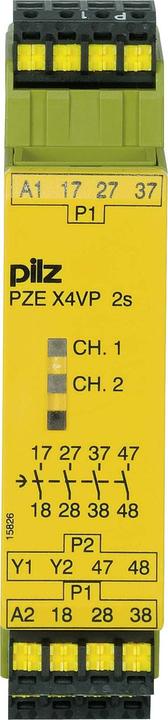Actual product image Pilz 787582 PZE X4VP C 2/24VDC 4n/o fix