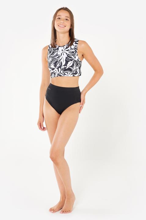 Actual product image Olaian Bikini-Oberteil Damen Bustier Carla schwarz/weiss (75 B)