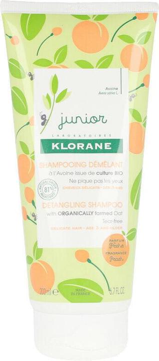 Klorane Pesca junior (200 ml, Shampoo liquido)