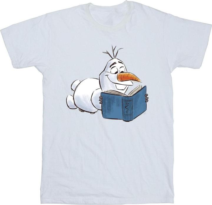 Image du produit Disney - T-shirt FROZEN OLAF READING - Fille (152, 158)