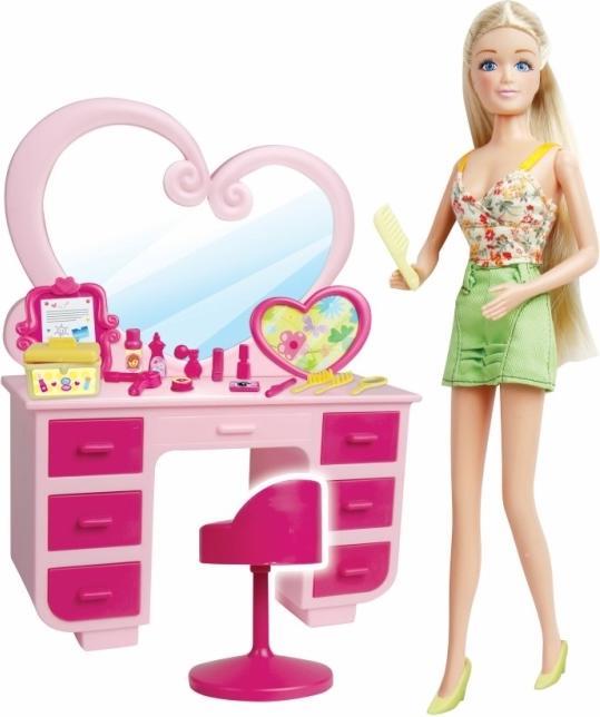 Actual product image Kari Michell dukke med sminkebord