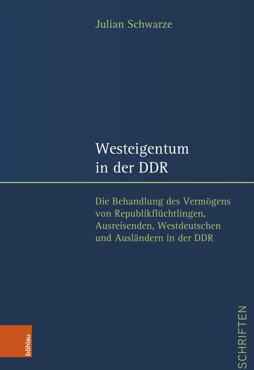 Immagine prodotto Westeigentum in der DDR (Tedesco, Julian Schwarze, 2024)