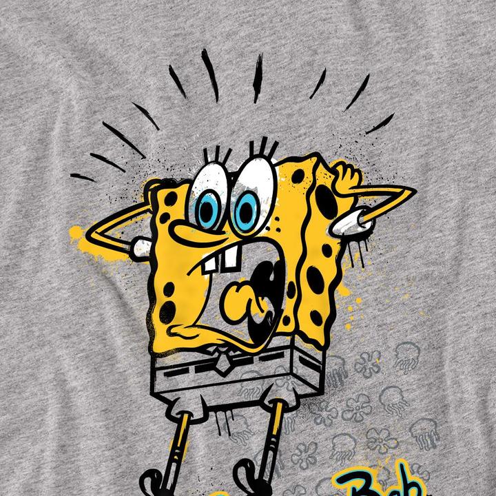 Immagine prodotto Spongebob Squarepants Shocking! Maglietta Adulto Unisex (L)