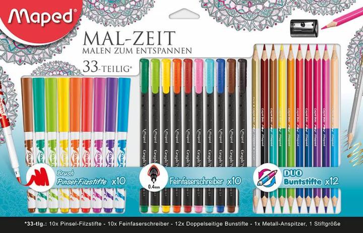 Actual product image Magni Painting Set Painting Time for Adults, 33pcs. (Multicoloured, 33 x)