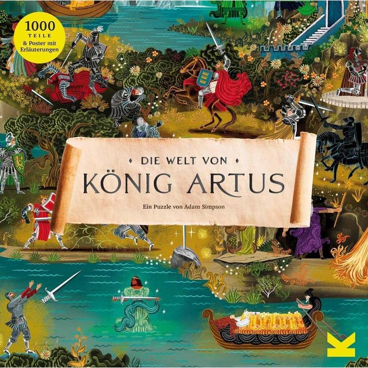 Produktbild Die Welt von König Artus (1000 Teile)