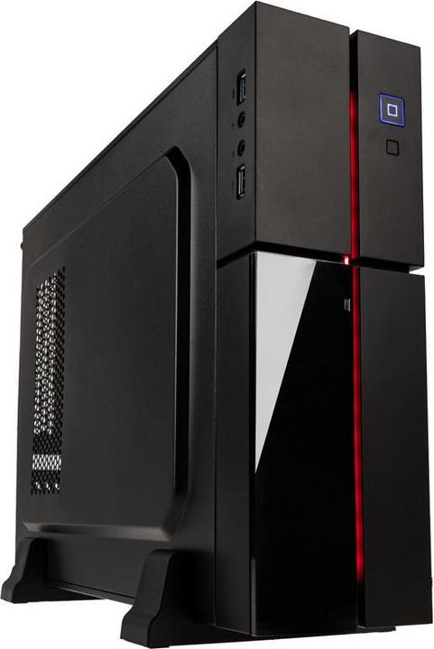 Produktbild AeroCool AEROPGSPLAYASLIM-BK PC-Gehäuse ohne Netzteil PLAYA SLIM RGB - USB3.0 (mATX, Mini-ITX)