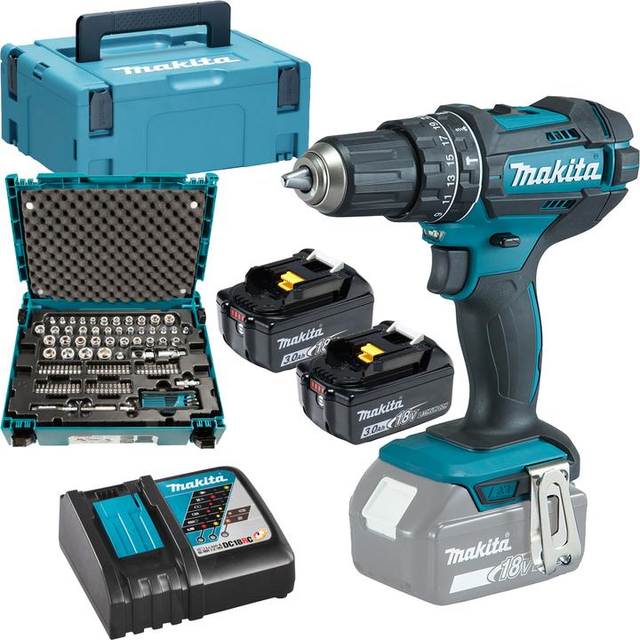Actual product image Makita DHP482JX13 (Rechargeable battery operated)