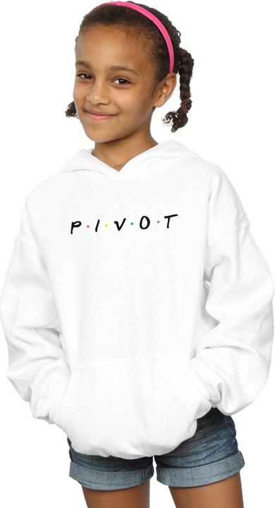 Actual product image Friends Girls Pivot Logo Hoodie (116)