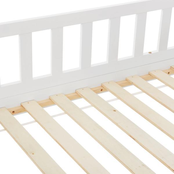 Image du produit Juskys Lit d'enfant Marli avec coffre de lit et sommier à lattes (80 x 160 cm)