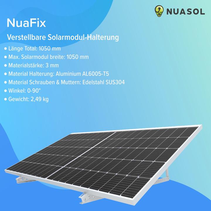 Produktbild Nuasol Solarpanel Halterung (Solaranlage Montagematerial)