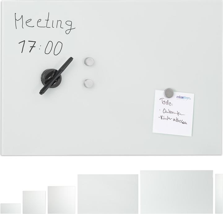 Image du produit Relaxdays Tableau mémo magnétique (60 x 0.4 x 40 cm)