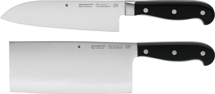 Produktbild WMF 1896029992 Spitzenklasse Plus Asia Messerset 2-tlg, 2 Küchenmesser (18.50 cm)