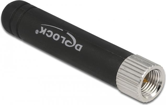 Produktbild Delock LPWAN 868 MHz Antenne SMA Stecker 1,6 dBi omnidirektional starr schwarz