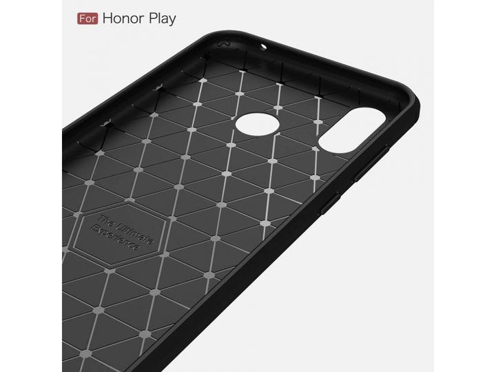 Image du produit Screenguard Housse Honor Play Carbon Brushed Soft TPU (Honor Play)
