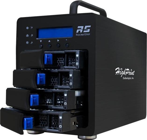 Produktbild HighPoint Externes Gehäuse RocketStor 6434S 2.5/3.5 (2.5", 3.5")
