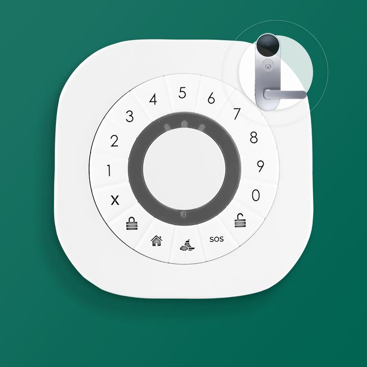 Actual product image Frient Keypad (Zigbee) (Electronic numerical code)