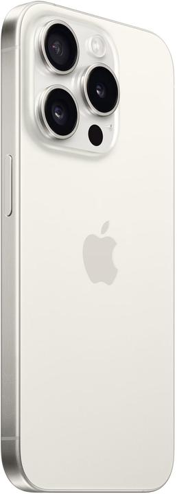 Produktbild Apple iPhone 15 Pro (256 GB, White Titanium, 6.10", SIM + eSIM, 48 Mpx, 5G)