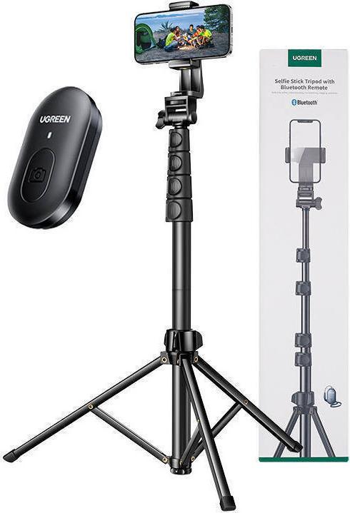 Produktbild Ugreen Selfie stick tripod with Bluetooth remote LP680 1.7m
