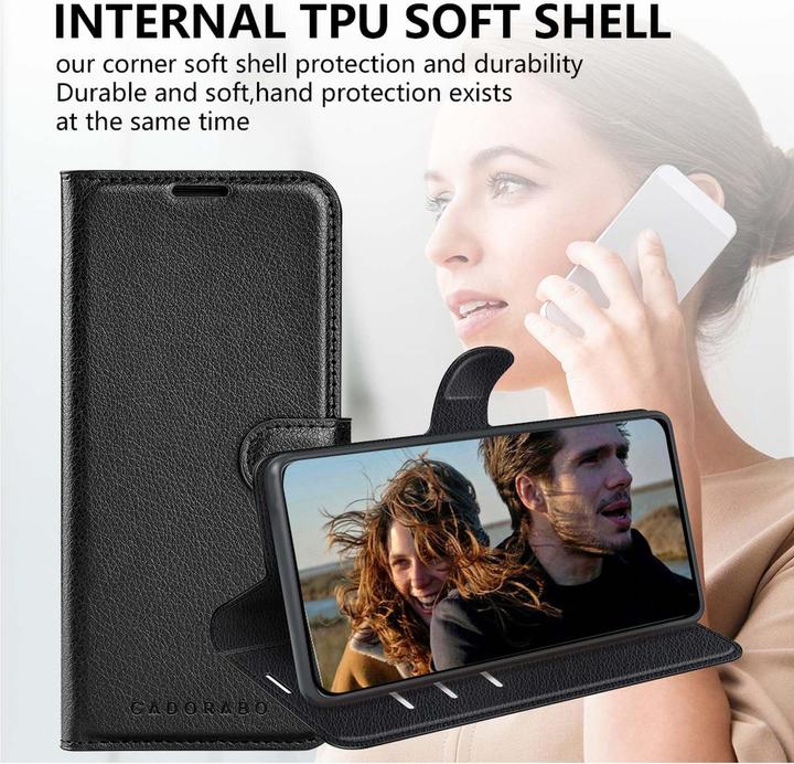 Produktbild Cadorabo Book mit Standfunktion Cover (Huawei Nova 7 SE)