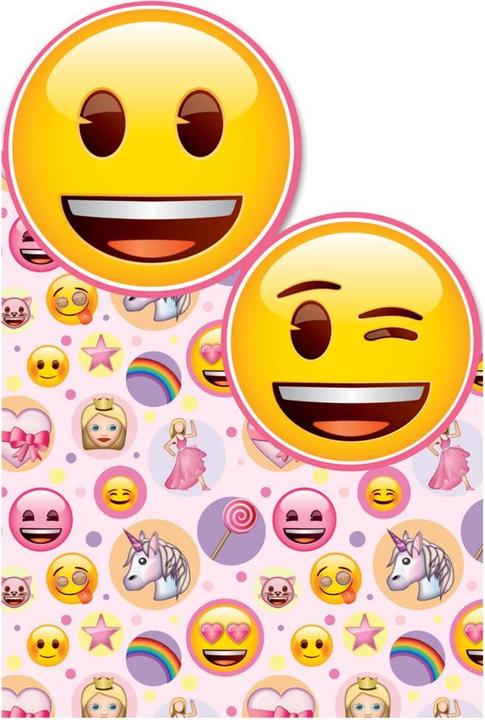 Actual product image Emoji Unicorn And Rainbow Greetings Card (1 pcs.)