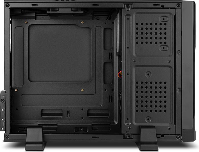 Actual product image Nox Lite070 - PC - Black - ITX - micro ATX - ABS - SPCC - Steel - 7.5 cm - 25.6 cm (mATX, ITX)