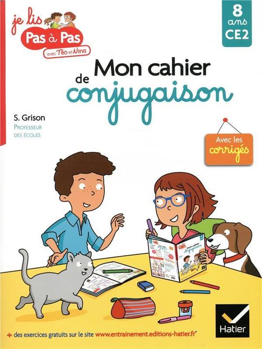 Immagine prodotto Il mio cahier de conjugaison: CE2, 8 anni (Francese, Grison Stéphanie, 2019)